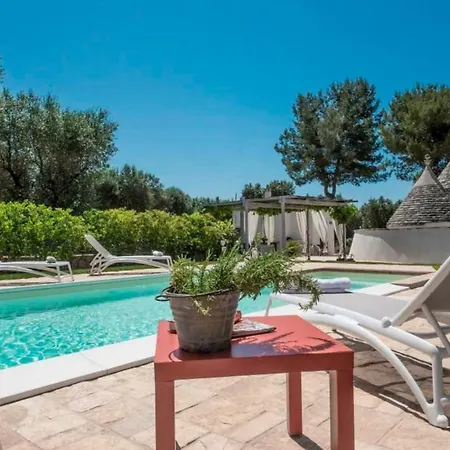 아파트 Trulli Chef Marco Con Piscina *